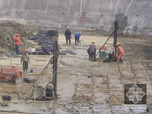 雨城我公司承建北京房山区水池地基注浆加固工程